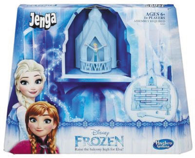 Frozen Jenga Box Front