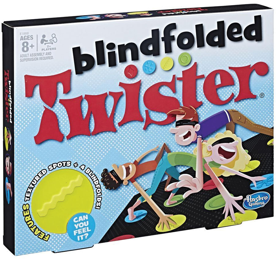 Blindfolded Twister Game Box