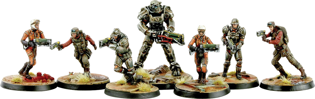 Fallout: Wasteland Warfare - Brotherhood Of Steel Box Front