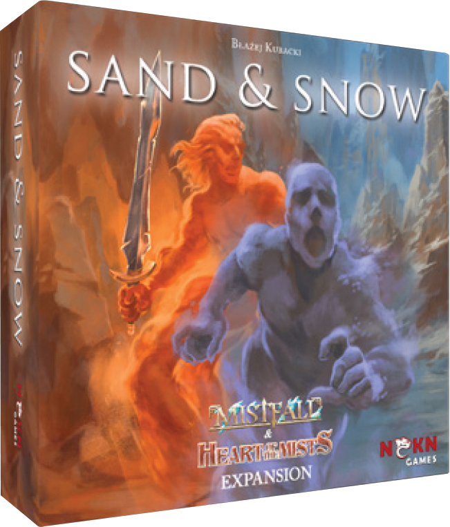 Mistfall: Sand And Snow Expansion Box Front
