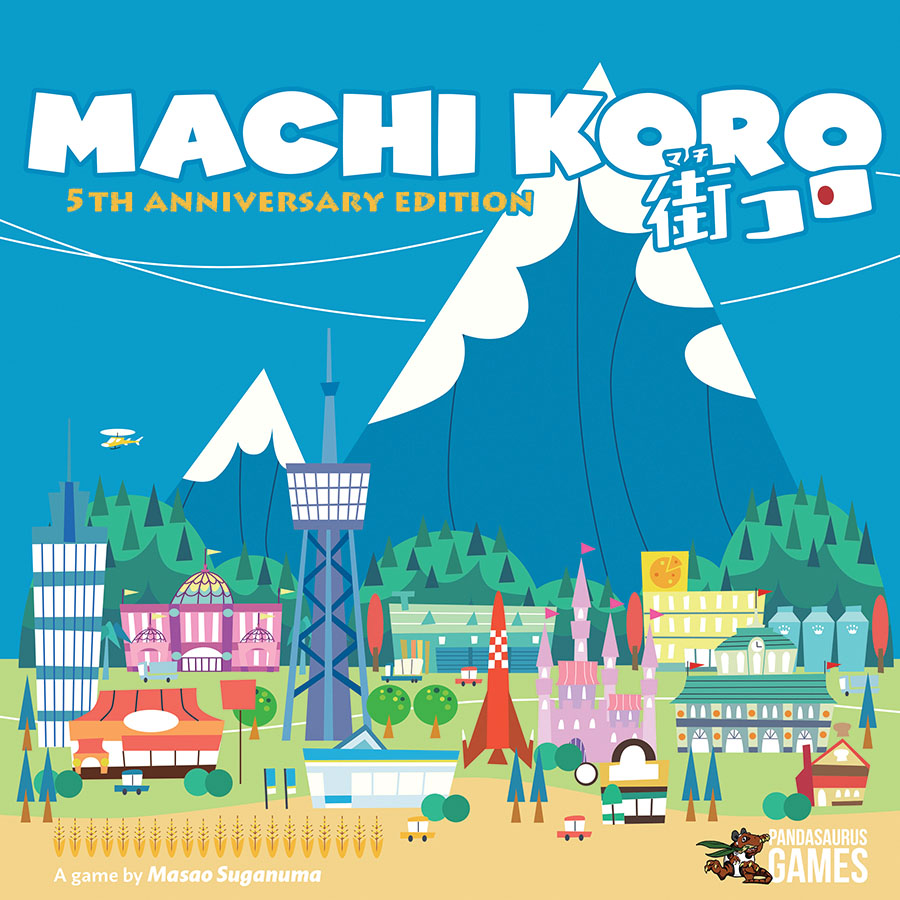 Machi Koro: 5th Anniversary Edition Game Box