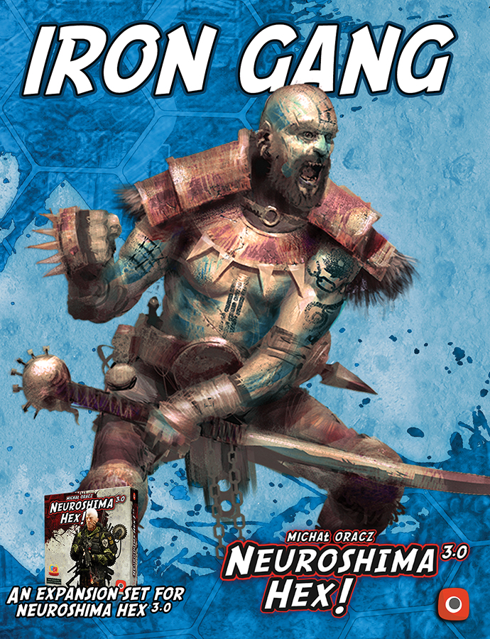Neuroshima Hex 3.0: Iron Gang Expansion Box Front
