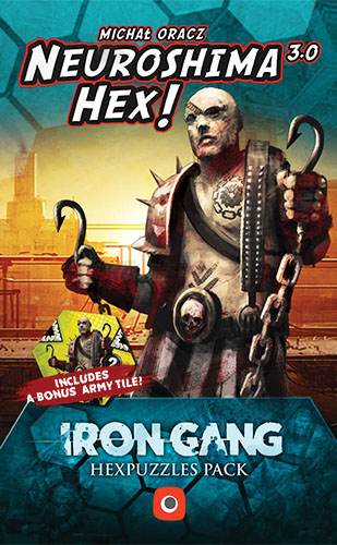 Neuroshima Hex: Iron Gang Puzzle Box Front