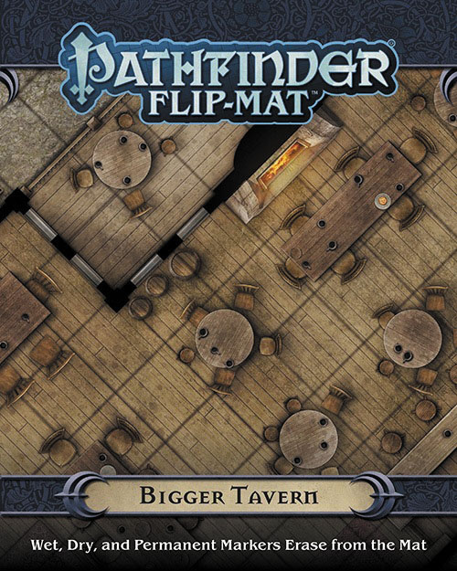 Pathfinder Rpg: Flip-mat - Bigger Tavern Box Front