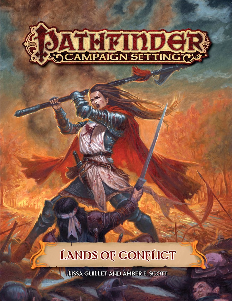 Pathfinder Rpg: Campaign Setting - Lands Of Conflict Box Front