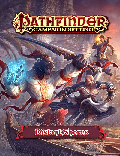 Pathfinder Rpg: Campaign Setting - Distant Shores Gazetteer Box Front