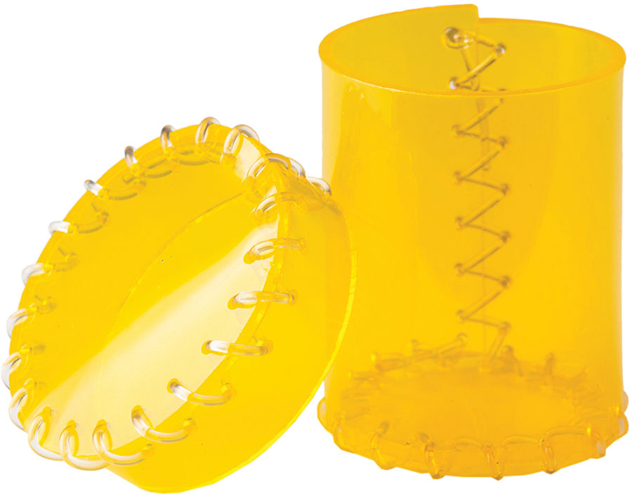 Age Of Plastic: Yellow Dice Cup