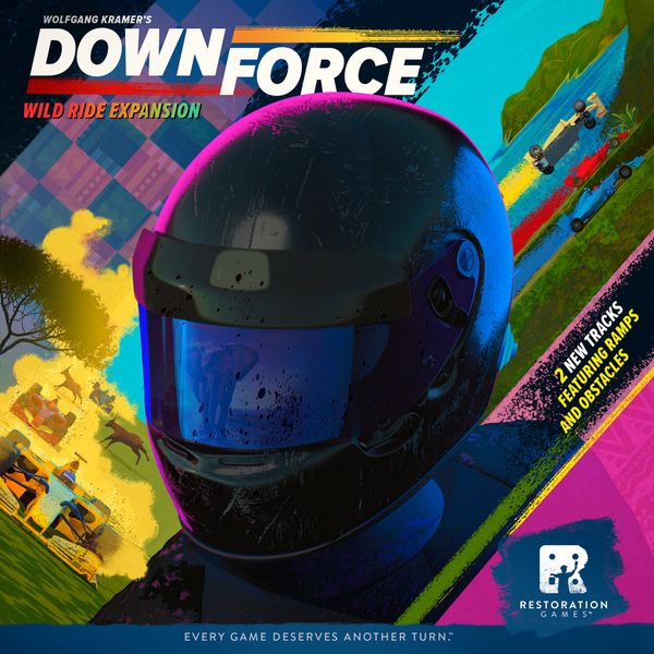 Downforce: Wild Ride Expansion Game Box