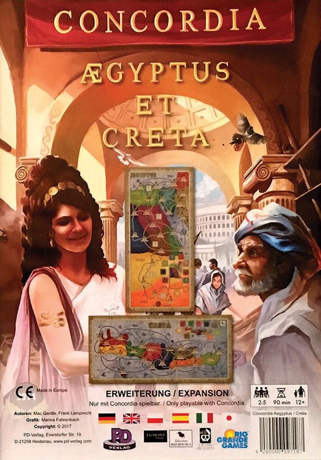 Concordia: Aegyptus And Creta Box Front
