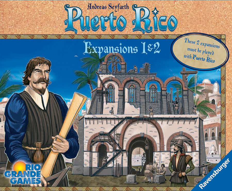 Puerto Rico: Expansions 1 & 2 Game Box