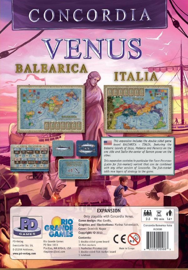 Concordia: Balearica And Italia Expansion