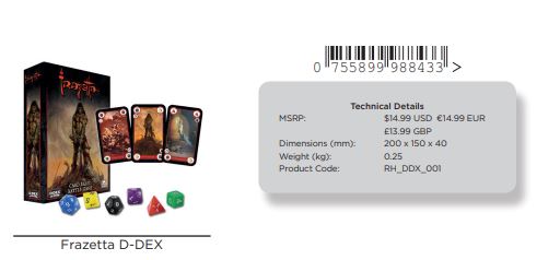 Frazetta D-dex Card Game