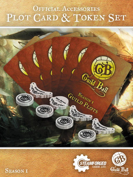 Guild Ball Plot Card & Token Set Box Front