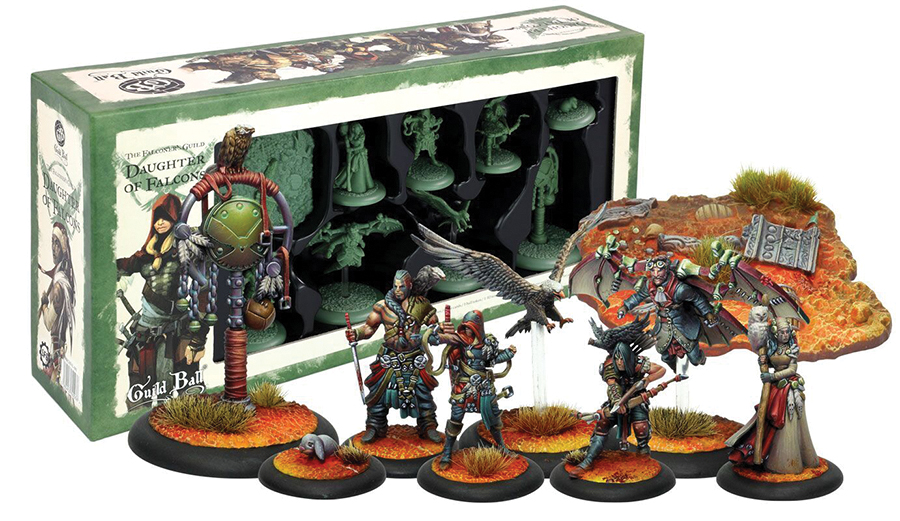 Guild Ball Falconer`s Guild: Daughter Of Falcons Box Front