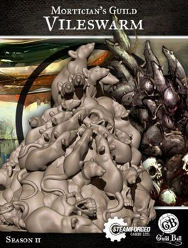 Guild Ball Mortician Vileswarm Mascot 40mm (season 2) Box Front