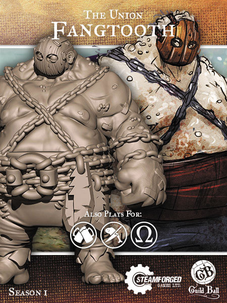 Guild Ball Union Fangtooth Box Front