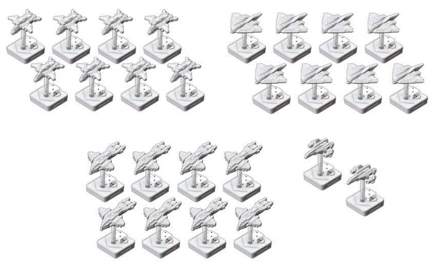 Halo: Fleet Battles Unsc Flight Token Box Box Front