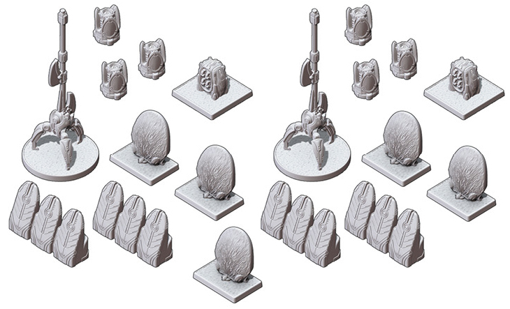 Halo: Ground Command Covenant Scenery Box Box Front