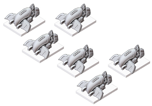 Halo: Ground Command Covenant Scout Ghost Box Box Front