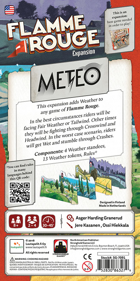 Flamme Rouge: Meteo Game Box