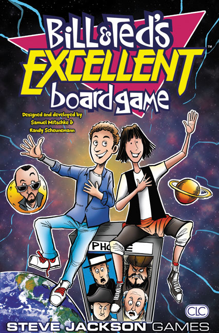 Bill And Ted`s Excellent Boardgame Box Front