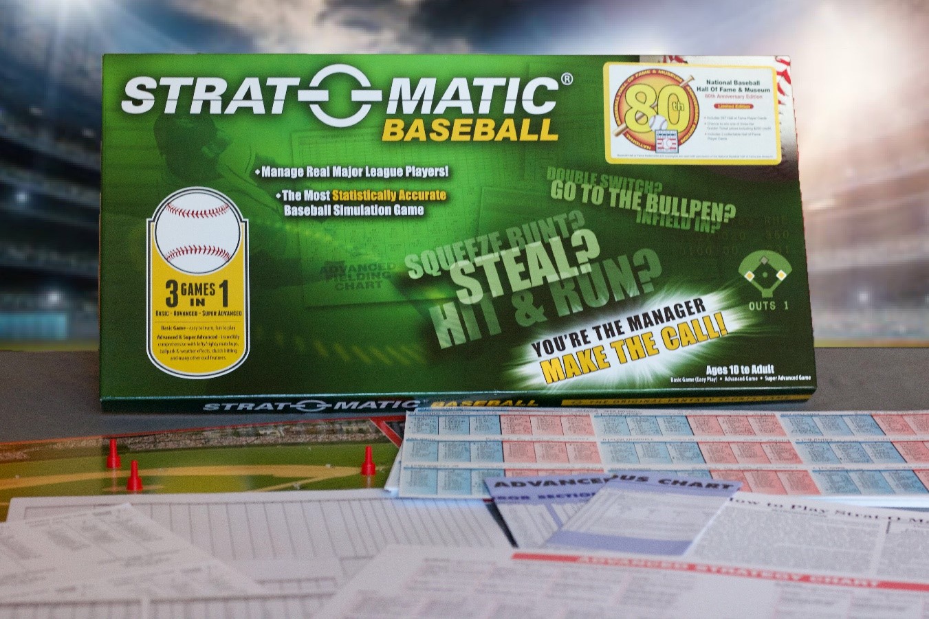 Baseball Hall Of Fame 80th Anniversary Edition