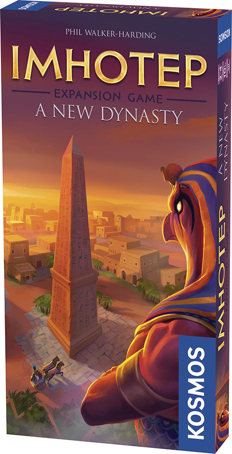 Imhotep: A New Dynasty Expansion Pack Box Front