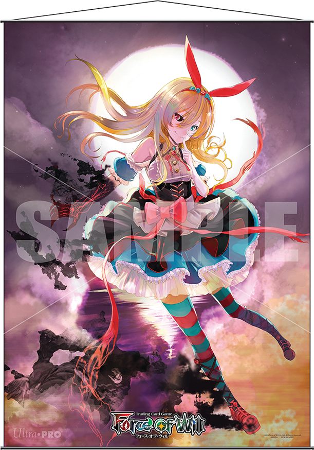 Force Of Will: Wall Scroll - Alice Box Front