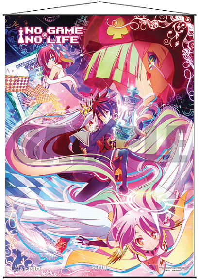 No Game No Life Wall Scroll - Disboard Box Front