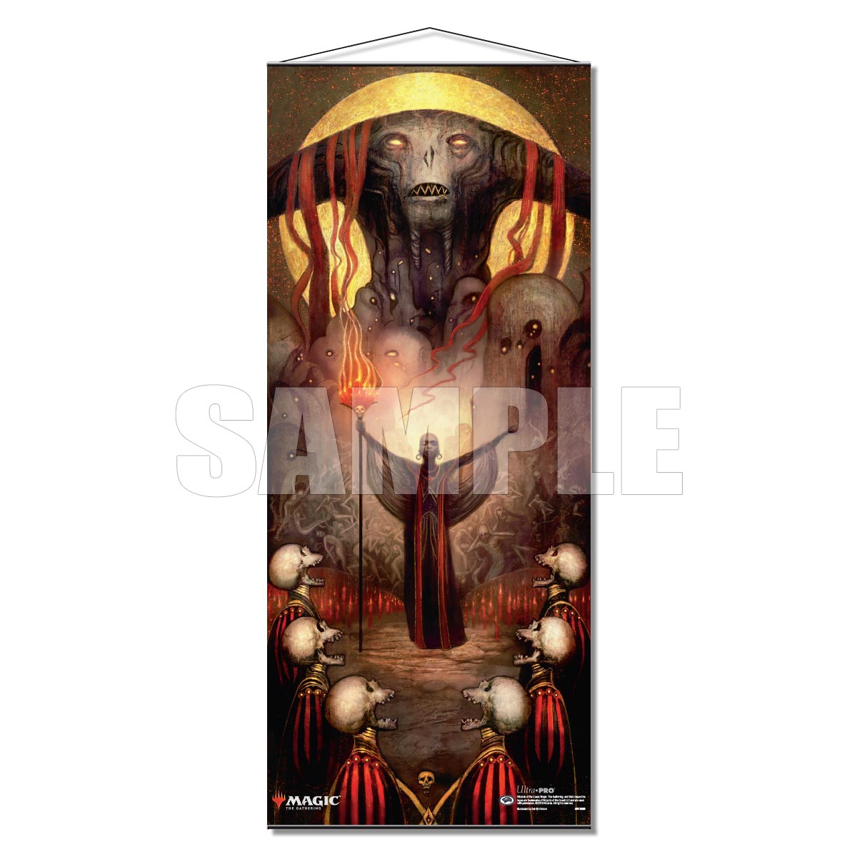 Magic The Gathering: Limited Edition Dominaria Saga Wall Scroll - Rite Of Belzenlok Box Front