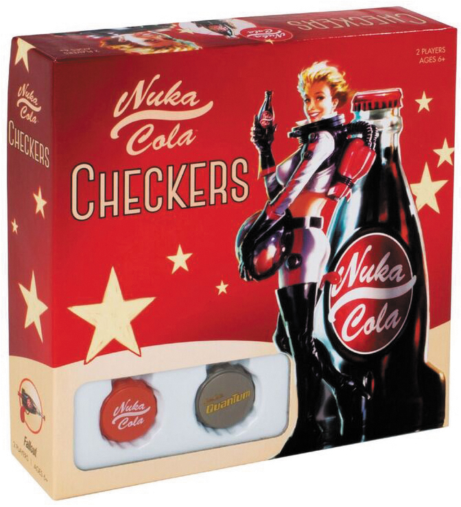 Fallout Nuka Cola Checkers Box Front