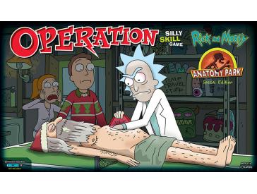 Rick And Morty Anatomy Park Special Edition Operation Game Box