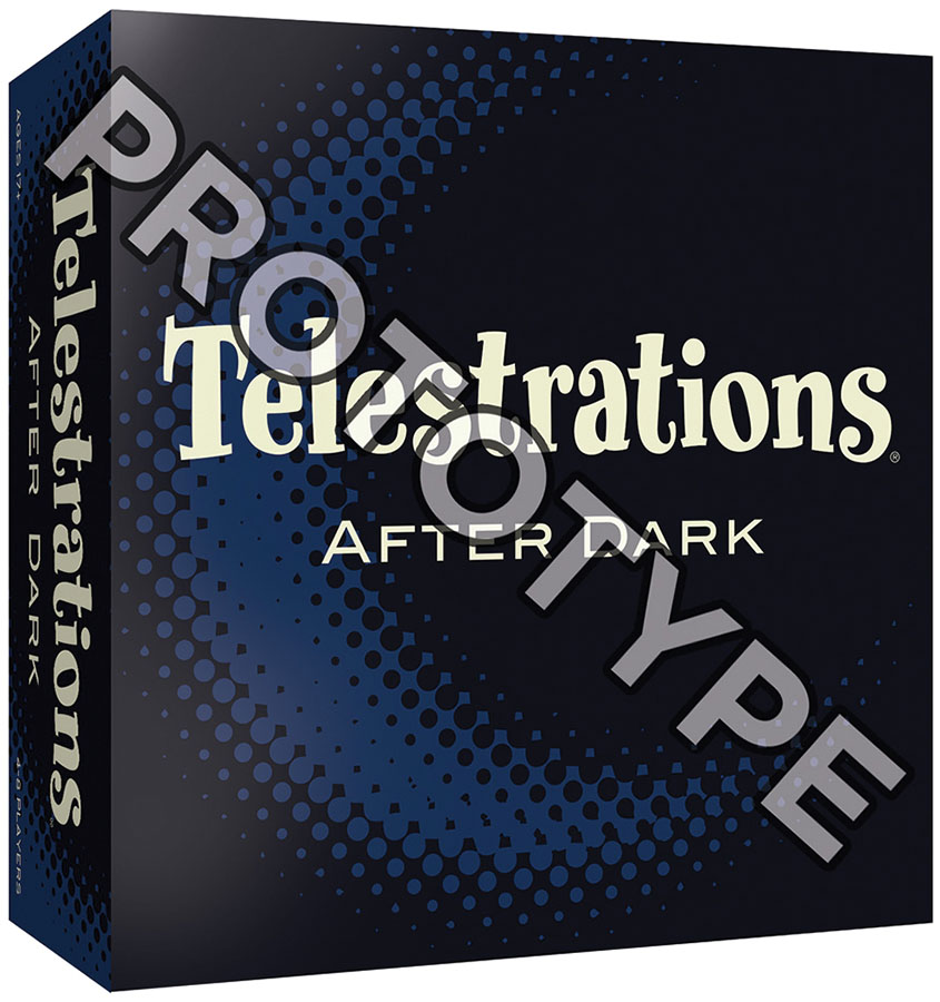 Telestrations 8 Player After Dark Box Front