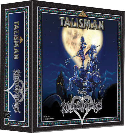 Disney Kingdom Hearts Talisman Game Box