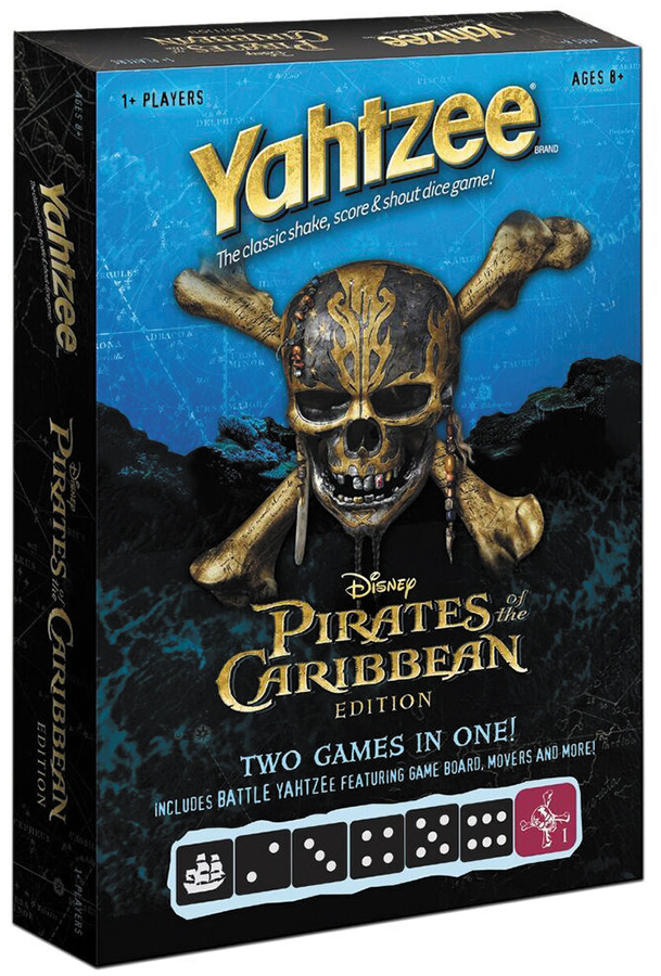2017 Pirates Of The Caribbean Battle Yahtzee Box Front