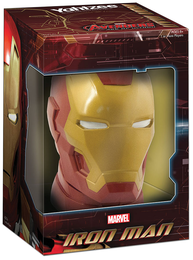 Avengers: Iron Man Yahtzee Box Front