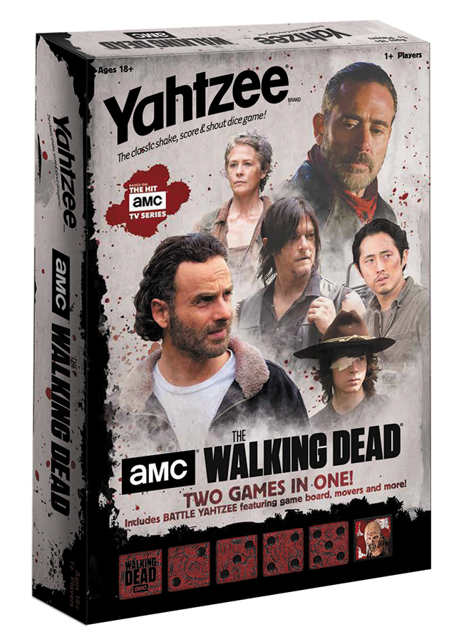 The Walking Dead Amc Battle Yahtzee Box Front
