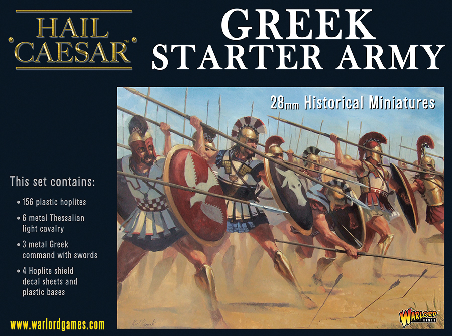 Hail Caesar: Greek Starter Army Box Front