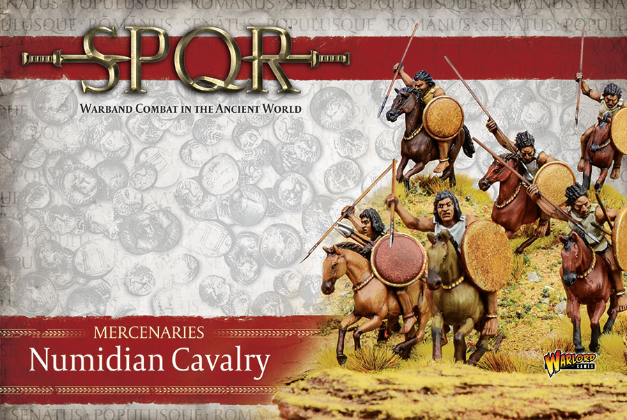 Spqr: Mercenaries - Numidian Cavalry Game Box