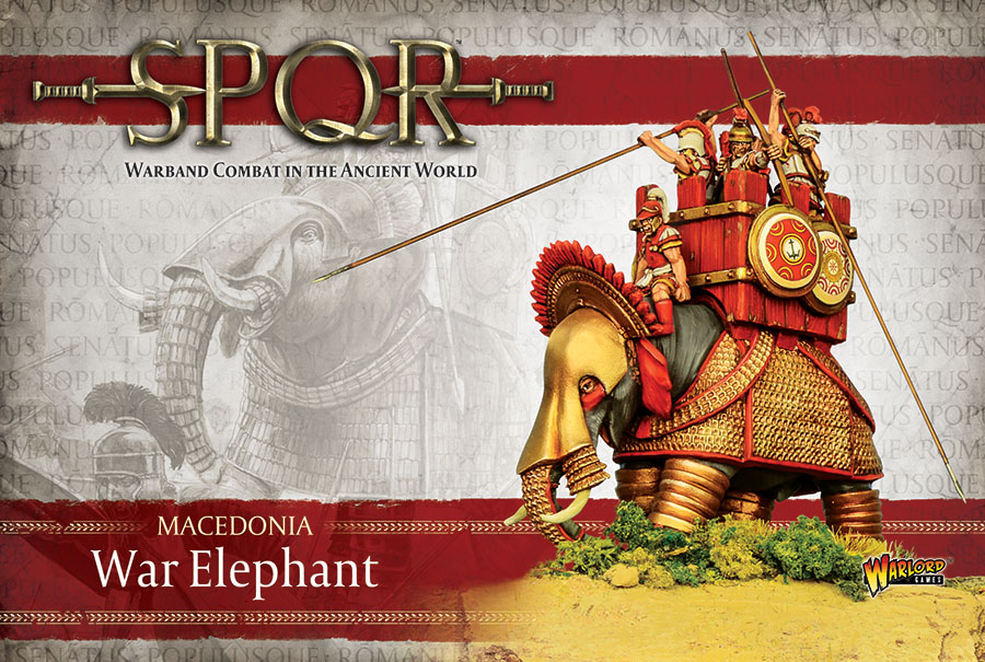 Spqr: Macedonia - War Elephant Game Box