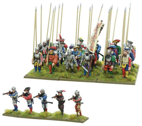 Pike And Shotte: Landsknechts Pikemen Box Front