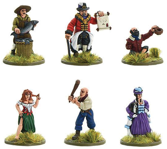 Pike & Shotte: Townsfolk Box Front