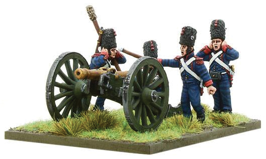 Black Powder: French Imperial Guard Foot Artillary Firing 6-pdr Box Front