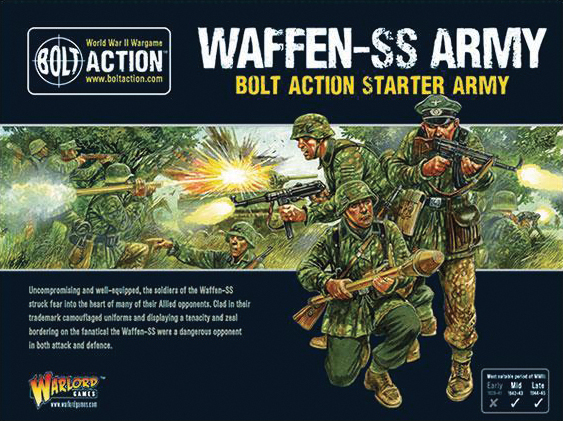 Bolt Action: German Waffen Ss Starter Army Box Front