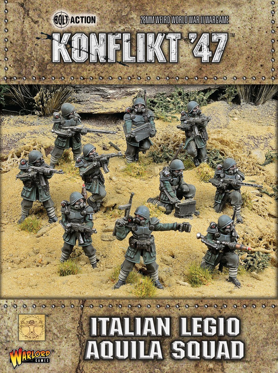 Konflikt 47: Italian Legio Aquila Squad Game Box