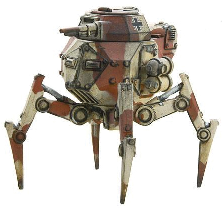 Konflikt 47: Flammspinne Panzermech Box Front