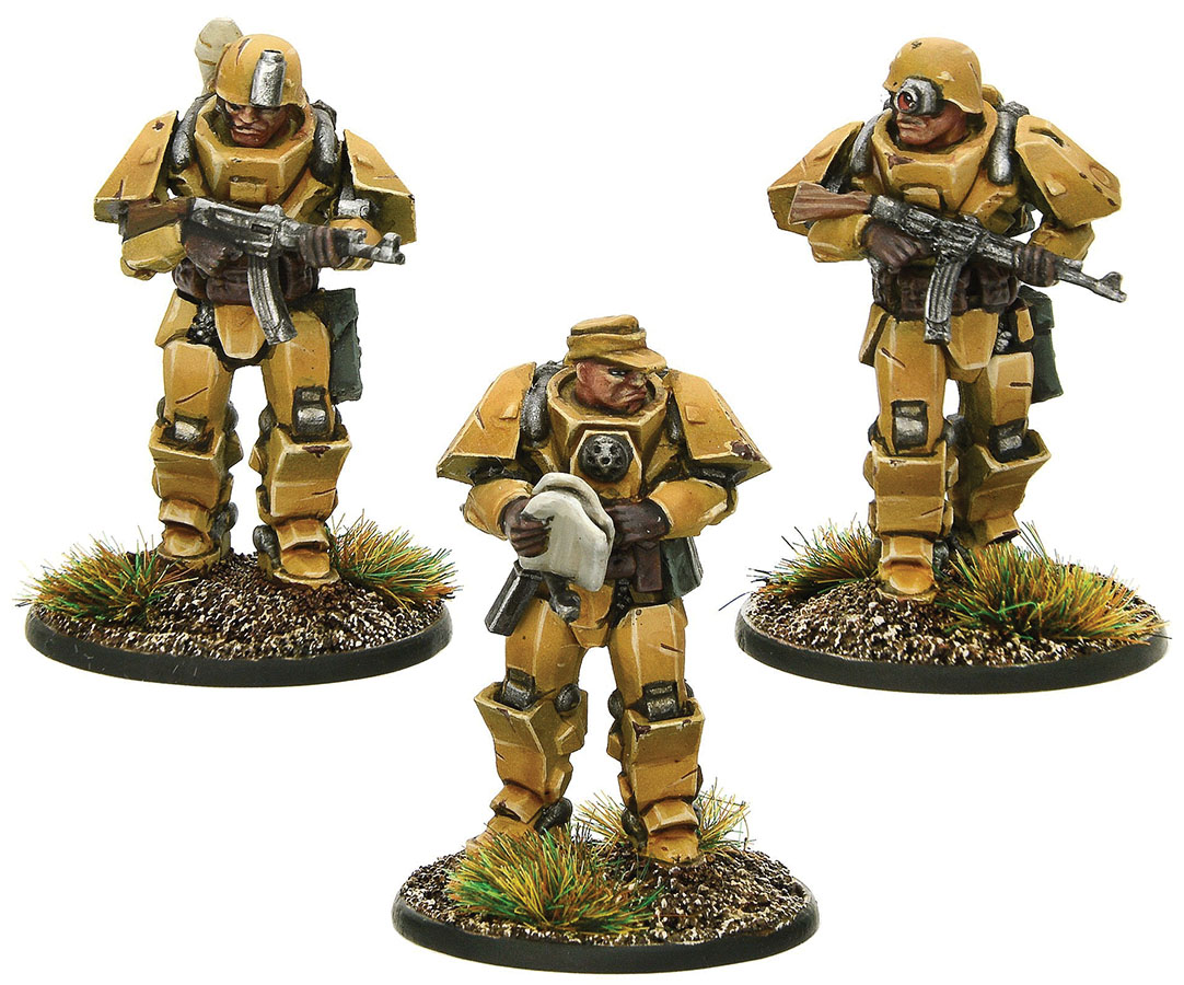 Konflikt 47: German Heavy Armour Platoon Officers Game Box