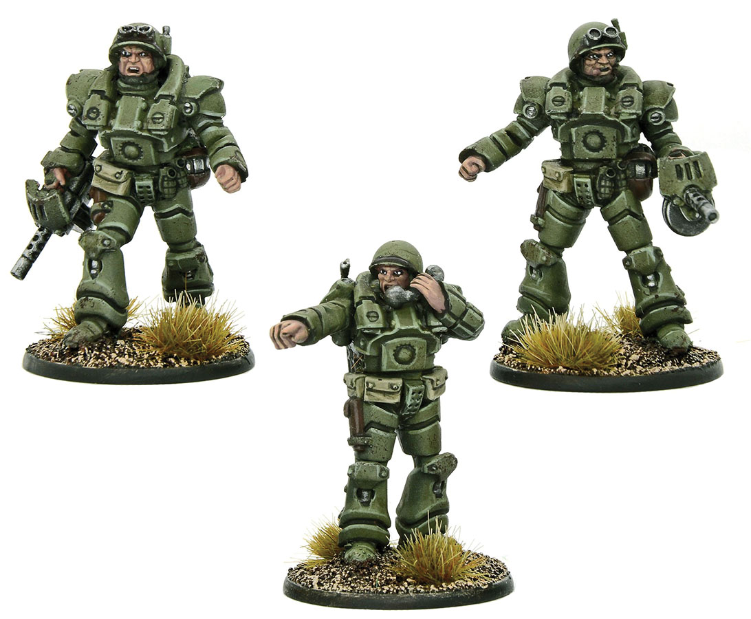 Konflikt 47: Us Armoured Officers Game Box