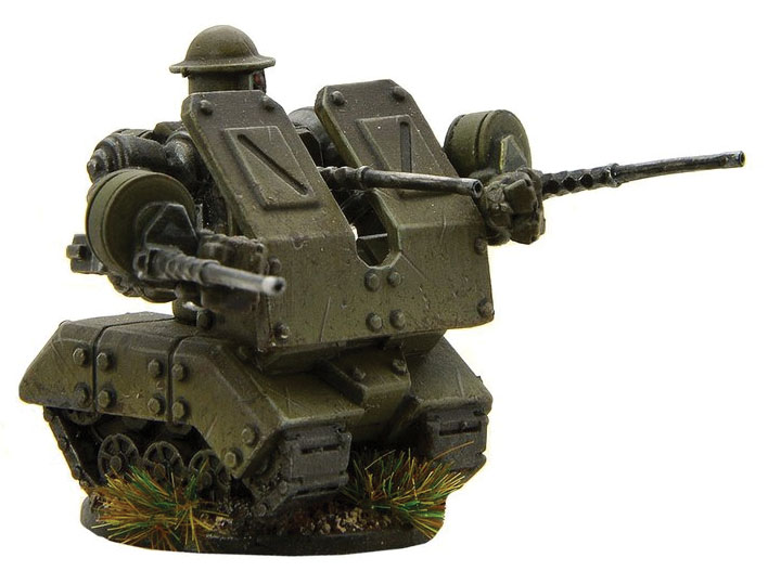 Konflikt 47: British Lancer Automated Mobile Platform Game Box