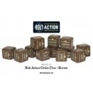 Bolt Action: Orders Dice Packs - Brown Box Front